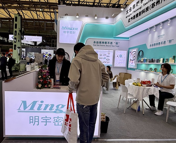 Mingyu Sealing showcases innovative sealing solutions at PTC ASIA 2025